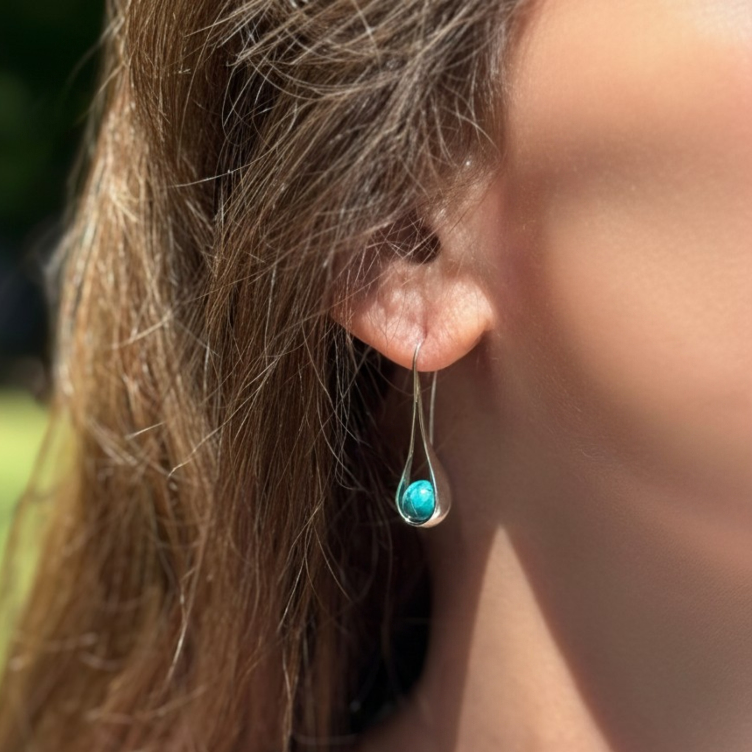 Captivating Earrings - Turquoise