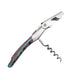 vein turquoise waiter's knife with corkscrew open