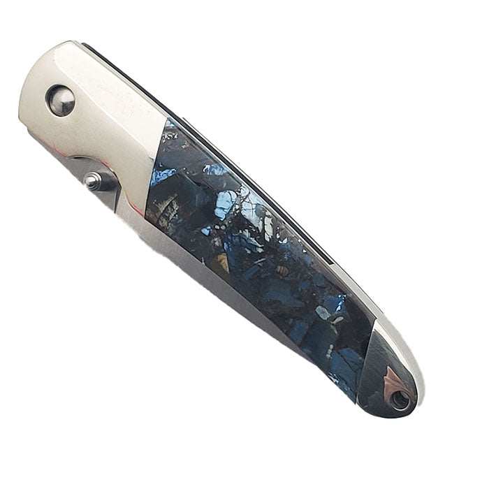 Liner Lock Knife - Woolly Mammoth Tusk