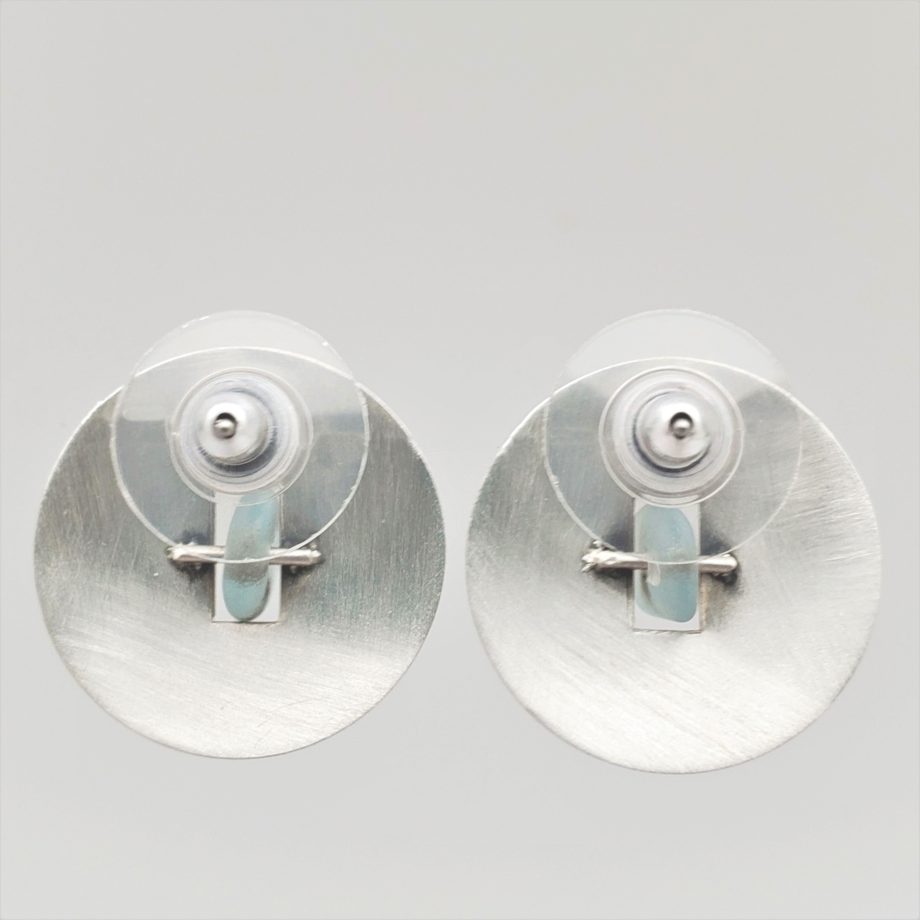 Sea Glass Post Earrings