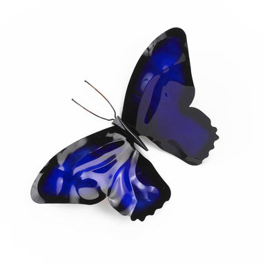 blue butterfly for hanging on wall