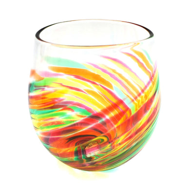 Little River Hotglass Yellow-Orange-Green Drinkware